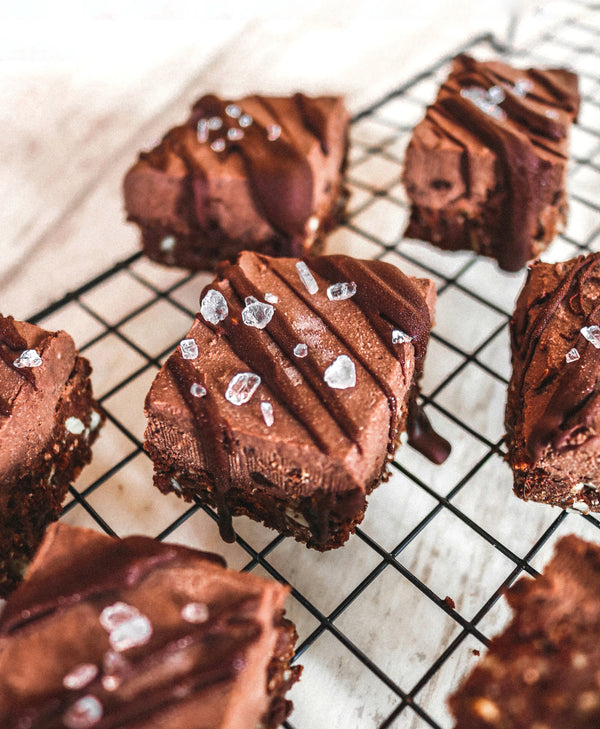 Jasmin's Vegan Fudgy Slice